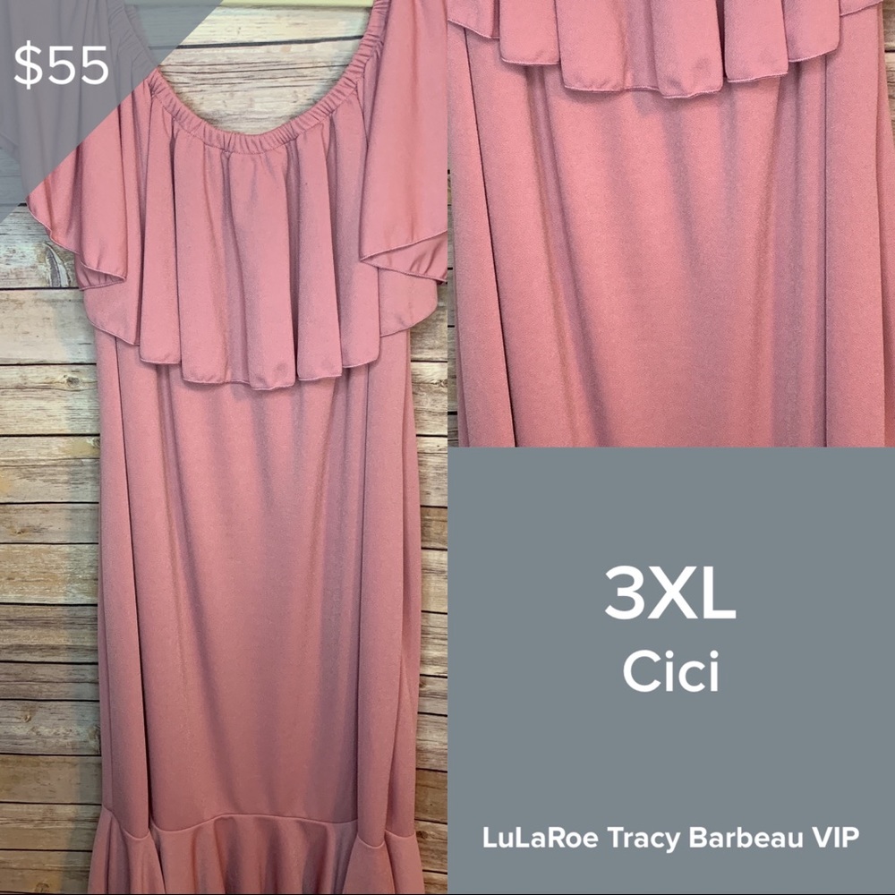 NWT LuLaRoe CiCi Dress Size 3XL
